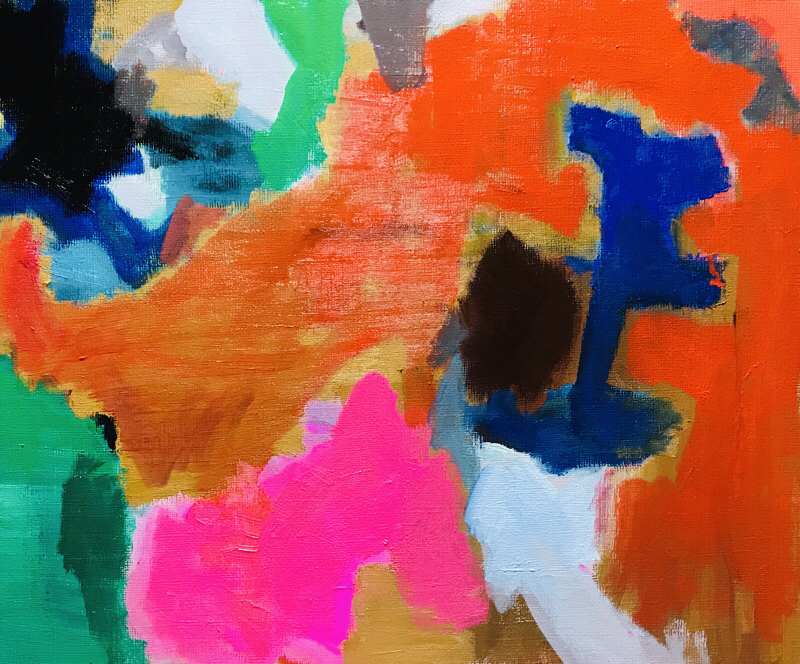描きかけの絵 | 油彩 x キャンバスボード | 53 x 45 cm | 2019 #現代アート