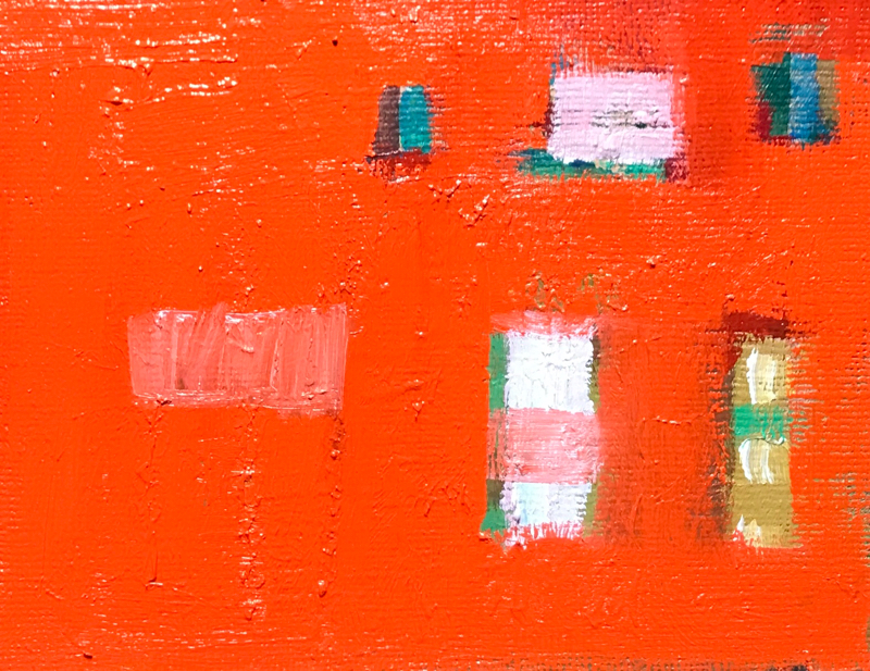 描きかけの絵 | 油彩 x キャンバスボード | 14 x 18 cm | 2019 #現代アート