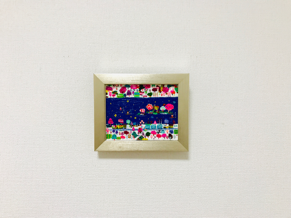 展示予定 | 春のかわ | 油彩 x キャンバスボード | 14 x 18 cm | 2019 #現代アート