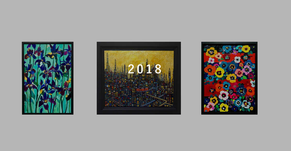 更新しました | HP | 絵画-2018 | OTANITARO.COM | #現代アート