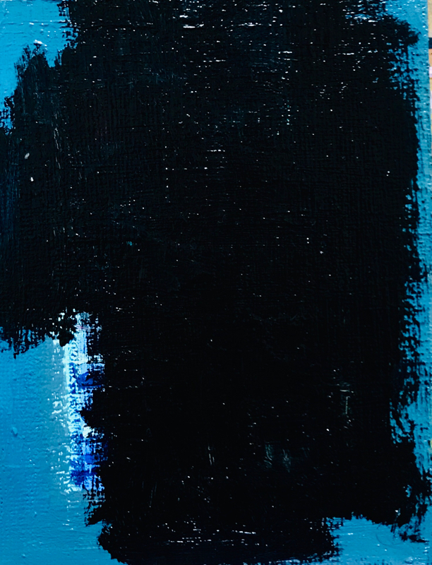 描きかけの絵 | 油彩 x キャンバスボード | 18 x 14 cm | 2019 #現代アート