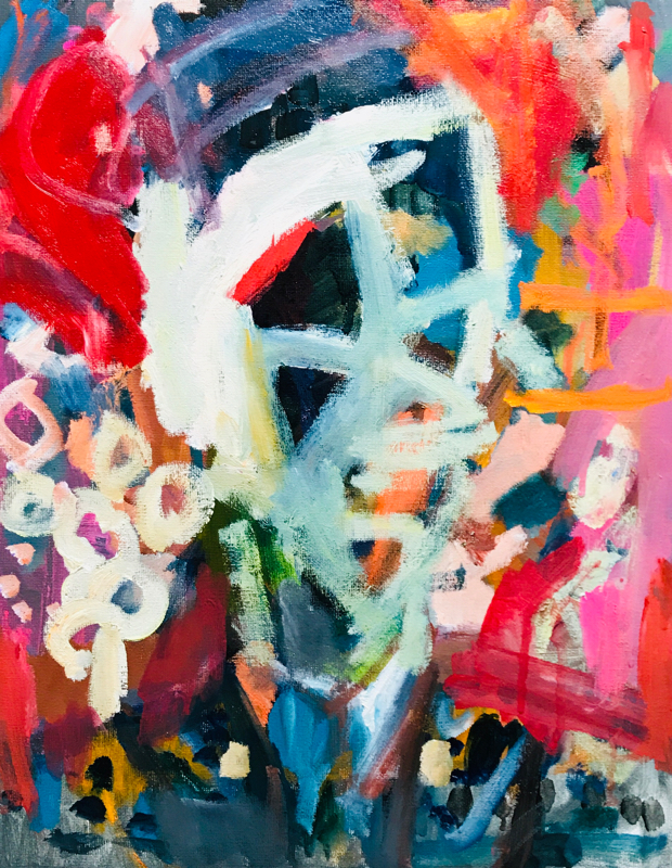 描きかけの絵 | 油彩 x キャンバスボード | 41 x 31 cm | 2019 #現代アート