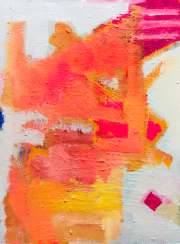 描きかけの絵 | 油彩 x キャンバスボード | 33 x 24 cm | 2019 #現代アート