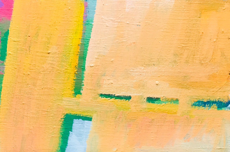 描きかけの絵 | 油彩 x キャンバスボード | 15 x 22 cm | 2020 #現代アート