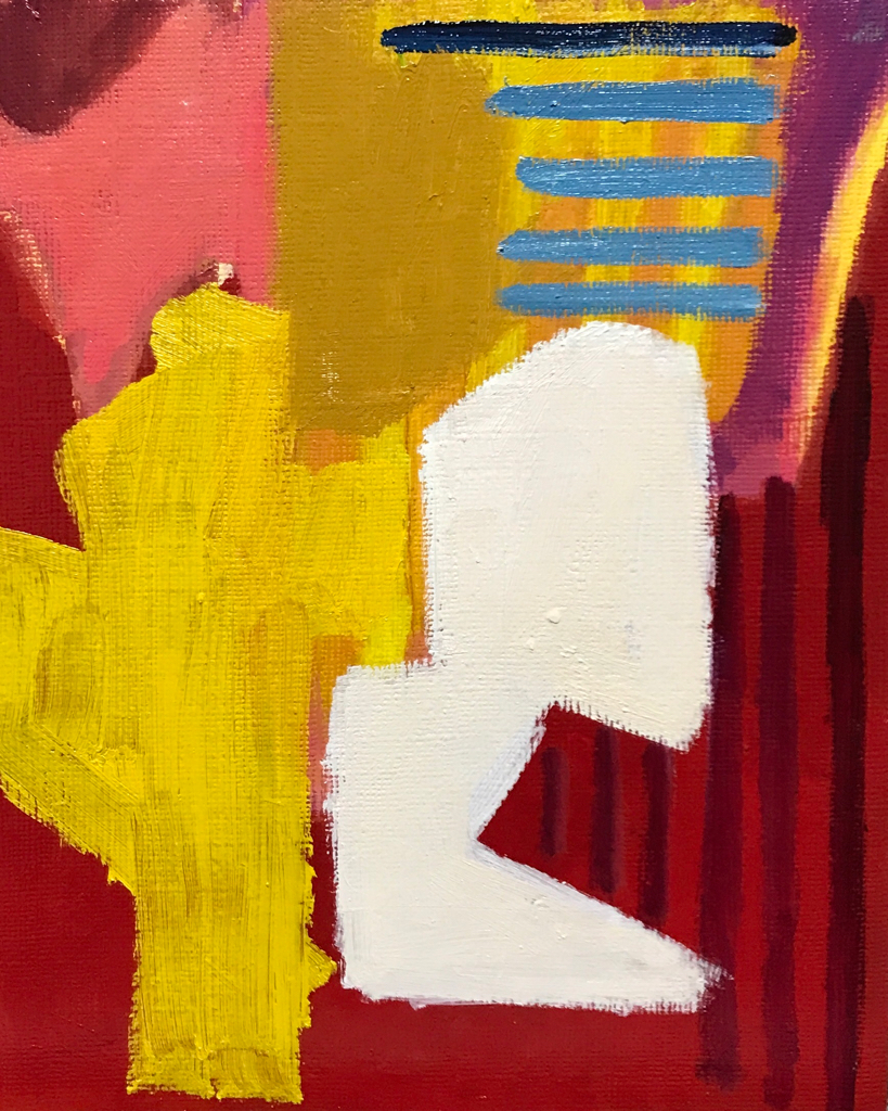 描きかけの絵 | 油彩 x キャンバスボード | 27 x 22 cm | 2020 #現代アート