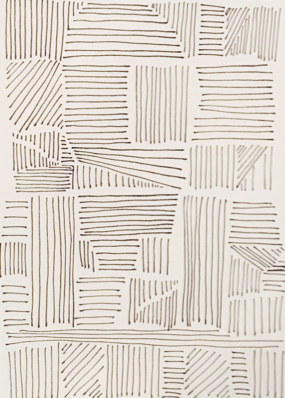 ドローイング | ペン x 紙 | 15 x 10 cm | 2020  #現代アート