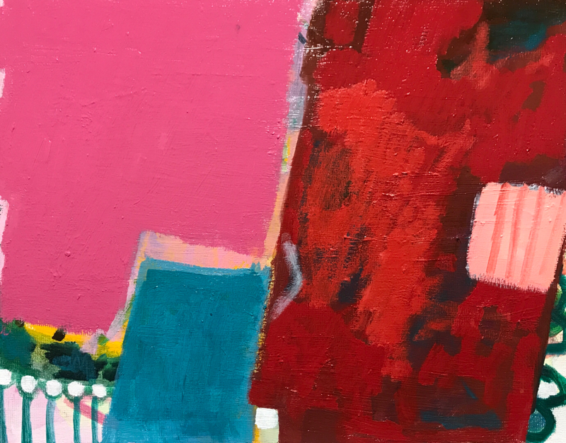 描きかけの絵 | 油彩 x キャンバスボード | 31 x41 cm | 2020 #現代アート