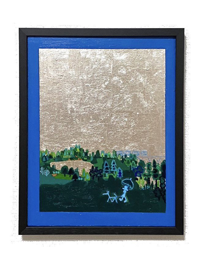 NEW | 油彩 x 木製パネル | 41 x 31 cm | 2020 #現代アート