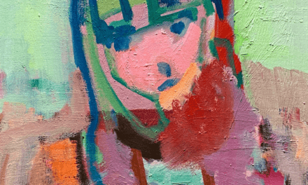 描きかけの絵 | 油彩 x 木製パネル | 41 x 31 cm | 2020 #現代アート