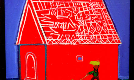 ON SALE | art scouter | 作品販売中 | オレンジハウス | 38 x 45 cm | 2019 | #求龍堂 #現代アート #artscouter