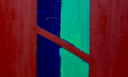 描きかけの絵 | 油彩 x 木製パネル | 41 x 31 cm | 2021 #現代アート