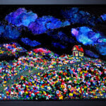 ON SALE | 夜のはなばたけ | 33x53CM | 2016 | ARTSTICKER #現代アート