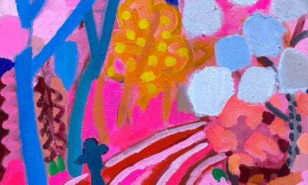 NEW | spring day | 油彩 x 木製パネル | 41 x 31 cm | 2021 #現代アート
