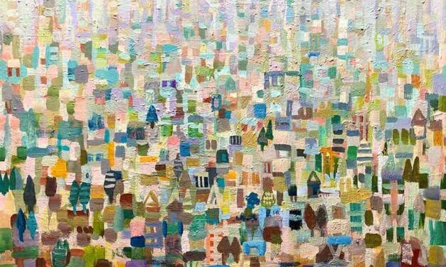 描きかけの絵 | 油彩 x 木製パネル   | 53 x 65cm | 2023 #現代アート