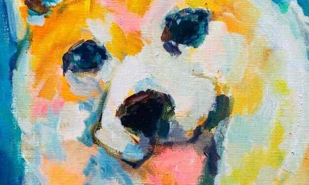 SOLD | 油彩 x 油彩用紙  | 30 x 24cm | 2023| OTANI.