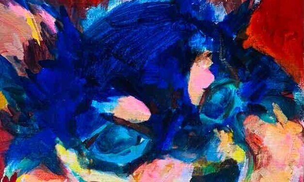 SOLD | 油彩 x 油彩用紙  | 30 x 24cm | 2023| OTANI.