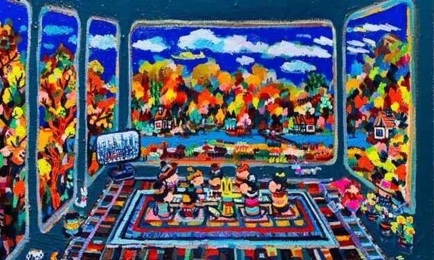 SOLD | リビングルーム | 41x53cm | 展覧会 | ART FAIR GINZA | 9月2日-9月6日 | 2023 #TAGBOAT
