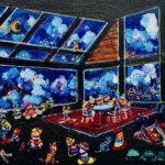 描きかけの絵 | 油彩 x 木製パネル | 41 x 53cm #現代アート #絵画 #風景画