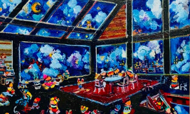 描きかけの絵 | 油彩 x 木製パネル | 41 x 53cm #現代アート #絵画 #風景画