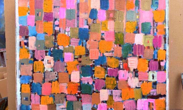 描きかけの絵 | 油彩 x キャンバス  | 40 x 50cm #現代アート