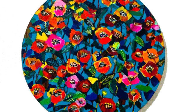 ON SALE | つばき | 油彩 x キャンバス | 53 x 53cm #TAGBOAT