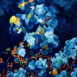 描きかけの絵 | 油彩 x 木製パネル | 72 x 50cm #現代アート