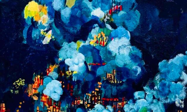 描きかけの絵 | 油彩 x 木製パネル | 72 x 50cm #現代アート