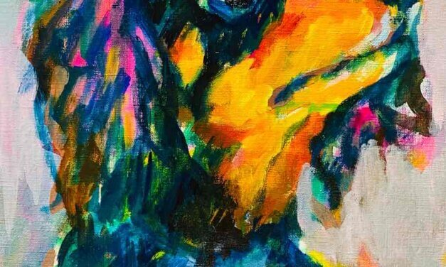 NEW | 油彩 x 油彩用紙  | 30 x 24cm | 2024 #現代アート #絵画