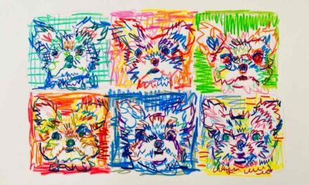 NEW | ドローイング x 紙  | 29 x 22cm | 2024 #犬