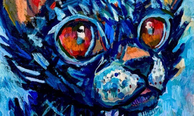 描きかけの絵 | 油彩 x 木製パネル | 65 x 53cm | 2024 #現代アート