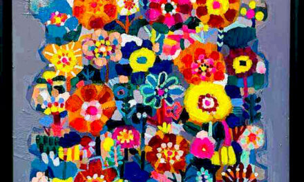 オンライン販売中 | flower garden | 41x31cm | ART HAKATA | 2024 #tagboat