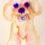 NEW | ドローイング x 紙  | 29 x 21cm | 2024 #犬