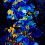 描きかけの絵 | 油彩 x キャンバス  | 72 x 50cm #現代アート