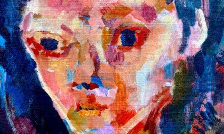 描きかけの絵 | 油彩 x キャンバスボード  | 45 x 38cm | 2025 #現代アート