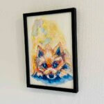 NEW & sold | 水彩 x 紙  | 29 x 22cm | 2026 #犬