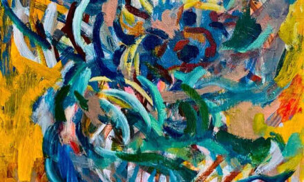 描きかけの絵 | 油彩 x 木製パネル  | 45 x 53cm | 2025  #現代アート