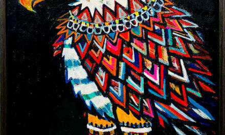 ON SALE | 鷲 | 油彩 x 木製パネル | 65 x 53cm #TAGBOAT