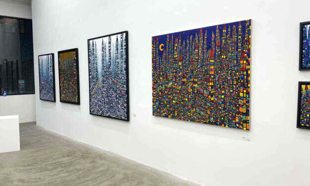 ON SALE | 夜のまち| 油彩 x キャンバス | 130 x 162cm #TAGBOAT