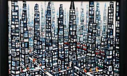 ON SALE | まち | 油彩 x キャンバス | 15 x 22cm #otani.