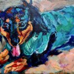 描きかけの絵 | 油彩 x 油彩用紙  | 30 x 24cm | 2026 #現代アート #