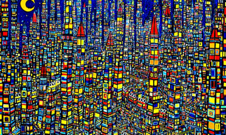 ON SALE | 夜のまち | 油彩 x キャンバス | 130 x 162cm #TAGBOAT