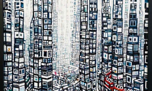 NOW ON SALE | ネコのまち | 53X45CM | ねこ展 | KOBE SUBWAY MUSEUM | 1月29日-3月22日 | 2026 #現代アート