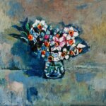 描きかけの絵 | 油彩 x キャンバスボード | 45 x 53cm #現代アート