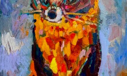 描きかけの絵 | 油彩 x 木製パネル | 65 x 53cm #現代アート #絵画