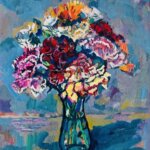 描きかけの絵 | 油彩 x 木製パネル | 72 x 50cm #現代アート