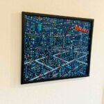 NOW ON SALE | 青のまち | 油彩 x キャンバスボード | 38 x 45cm #TAGBOAT