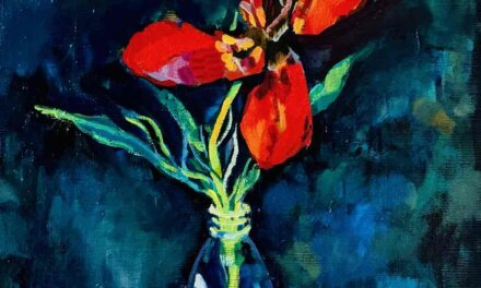 描きかけの絵 | 油彩 x キャンバスボード | 45 x 38cm #現代アート