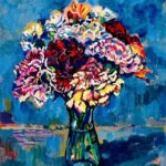 描きかけの絵 | 油彩 x 木製パネル | 72 x 50cm #現代アート