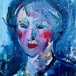 描きかけの絵 | 油彩 x キャンバスボード | 45 x 38cm #現代アート