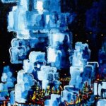 描きかけの絵 | 油彩 x 木製パネル | 72 x 50cm #現代アート #絵画